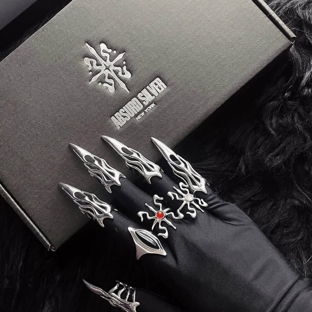 Women's Silver Statement Ring